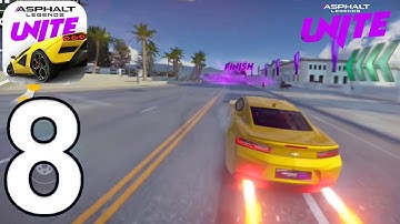 Asphalt Legends Unite Mobile Gameplay Walkthrough Part 8 - Chapter 1: Camaro (iOS, Android)