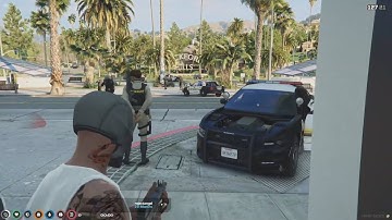Vinny Gets Shot with a Cop Hostage | NoPixel GTA RP