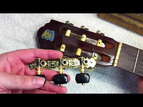Replacing Tuners on a Classical Guitar