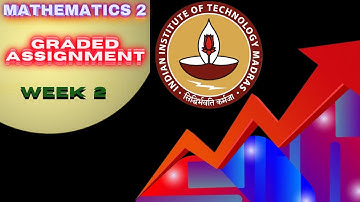 Statistics 2 Week 2 Graded Assignment  //  IITM BS Online Degree Program  || Foundation