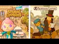 COSTRUISCO un CASTELLO su ANIMAL CROSSING NEW HORIZONS e dopo PROFESSOR LAYTON