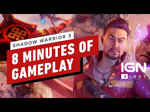 8 Minutes of Shadow Warrior 3 Gameplay - IGN First Supercut
