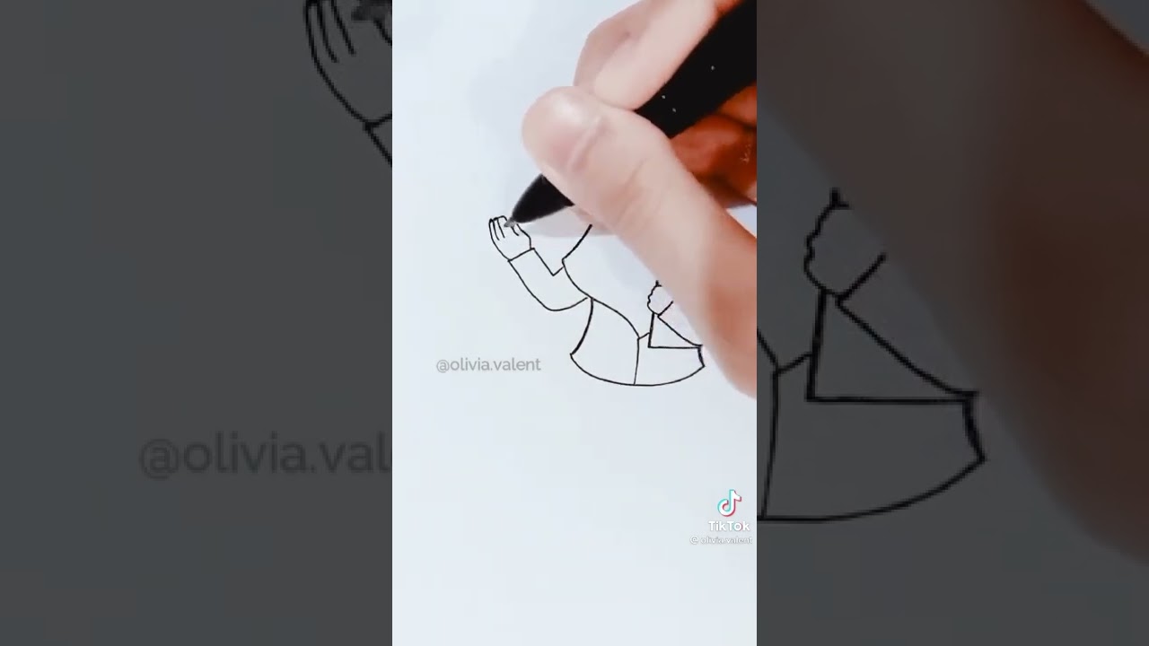 TUTORIAL GAMBAR GURU BERHIJAB🧕