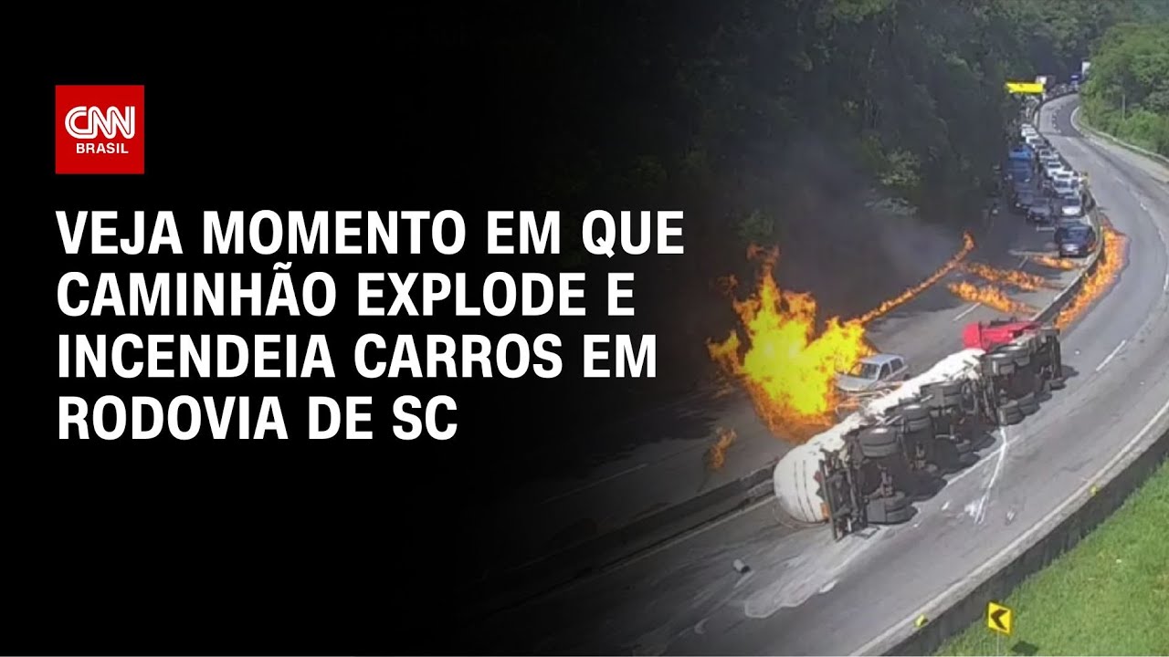 Rodovia é liberada 16 horas após caminhão explodir no Morro dos Cavalos | CNN NOVO DIA