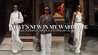 WHAT'S NEW IN MY WARDROBE AUTUMN | Net-A-Porter, Arket, COS, Theory & more screenshot 4