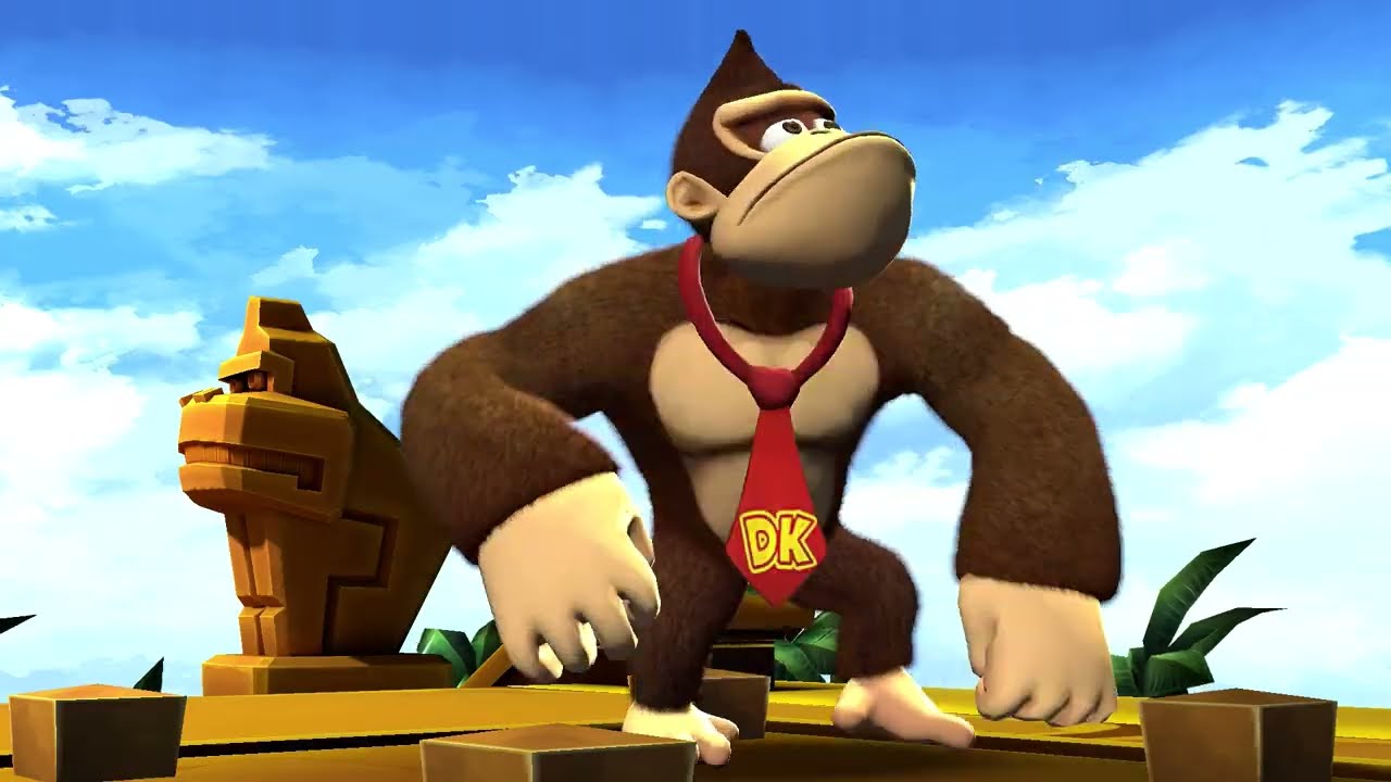 ドンキーコングリターンズHD part26ホッホッウホ～イウホッ♡＊ネタバレ注意＊