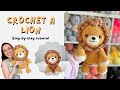 Crochet LION Amigurumi Tutorial Step By Step Now Sew Body How To Crochet LION Plush Eng Fr Crochet LION Amigurumi Tutorial Step By Step Now Sew Body How To Crochet LION Plush Eng Fr