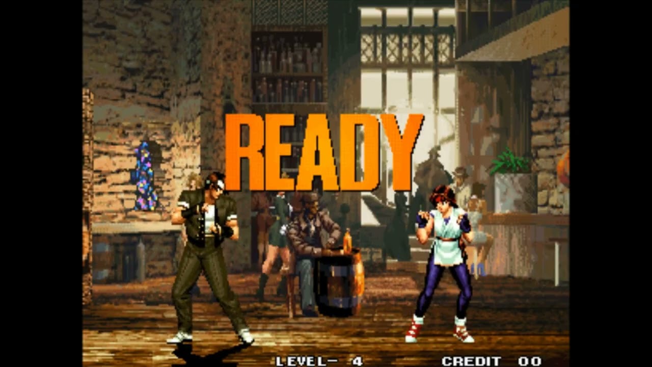 THE KING OF FIGHTERS 95 NEO GEO MVS ARCADE KYO KUSANAGI SAISYU KUSANAGI BENIMARU NIKAIDO