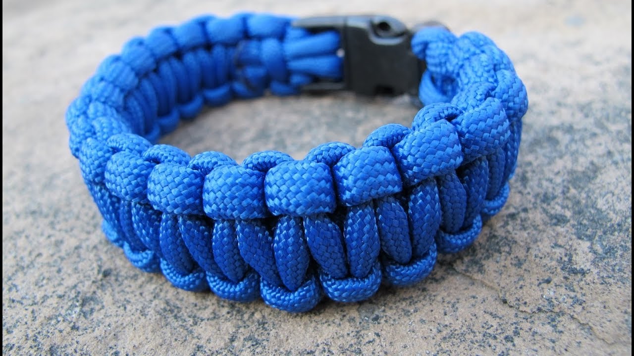  Cara  membuat  gelang  dari  tali  Gelang  Paracord model 