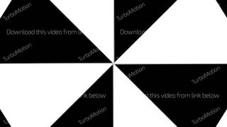 Hypnotic Rhythmic Movement Black And White triangles