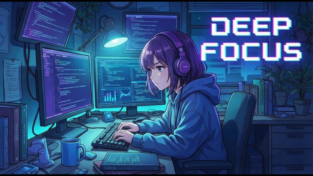 Night CodeFi Mix vol. 2🌙 Best Focus Music for Programmers & Creators | Chillstep & Future Garage