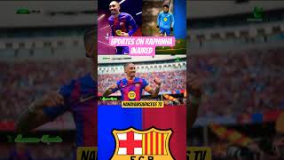 updates on Raphinha injured #football #barcelonafootball #barca #allsportsgh #barca #lawsonsports