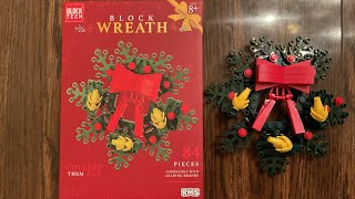 Let’s Build Block Tech Block Wreath | LEGO compatible building blocks from Five Below