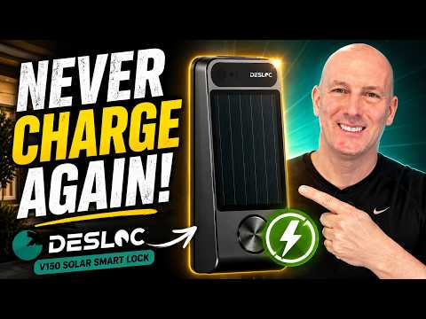 Installing The DESLOC V150 Plus Solar Smart Lock (Full Setup Guide)