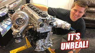 Cooper's 2JZ Supra Engine is ALMOST Complete! (This thing is INSANE...Might run 8's)