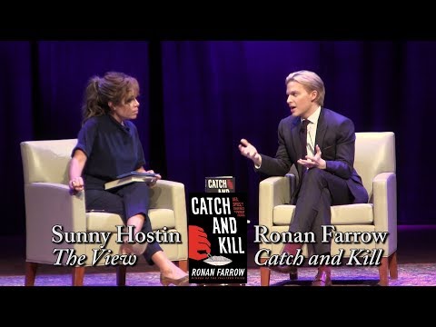Ronan Farrow Catch And Kill With Sunny Hostin 