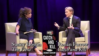 Ronan Farrow, Catch And Kill With Sunny Hostin