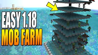 Minecraft All Mob Farm 1.18 - 10,000+ Items Per Hour - Easy Build
