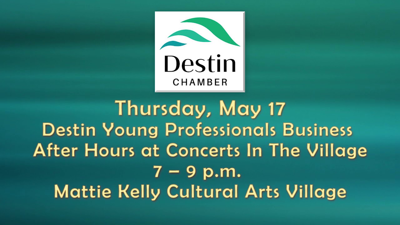 Destin Chamber's May 2018 Events