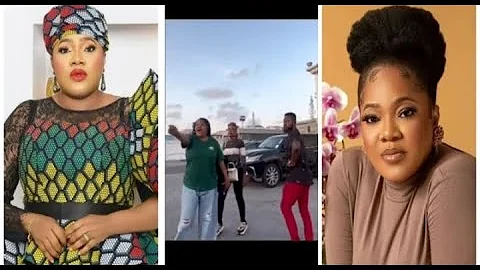 Toyin Abraham And Kolawole Ajeyemi on new 2022 Yoruba movie set