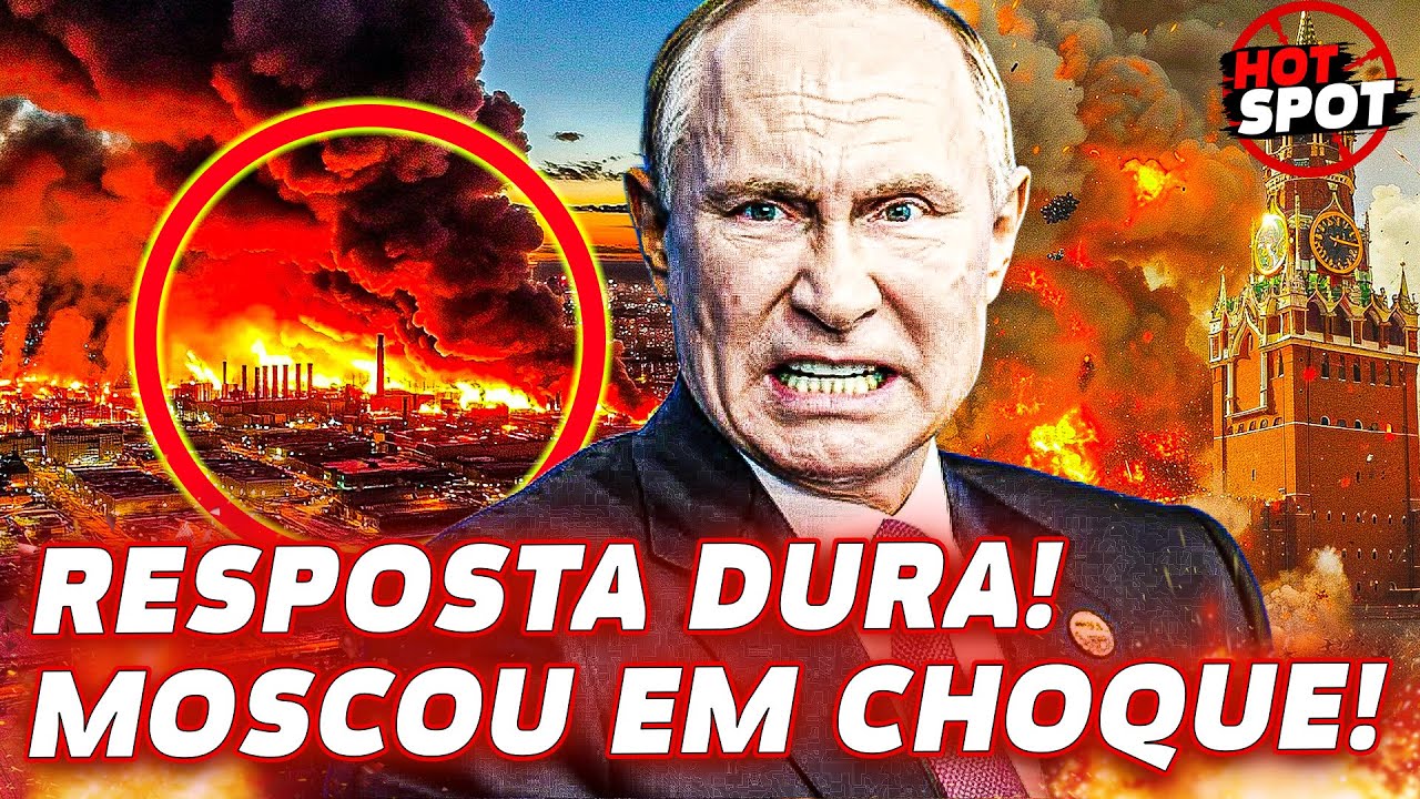 🔥 Ucrânia RESPONDE sem avisar! Ataque preciso muda tudo! Moscou sente o golpe AGORA! | Ponto Quente