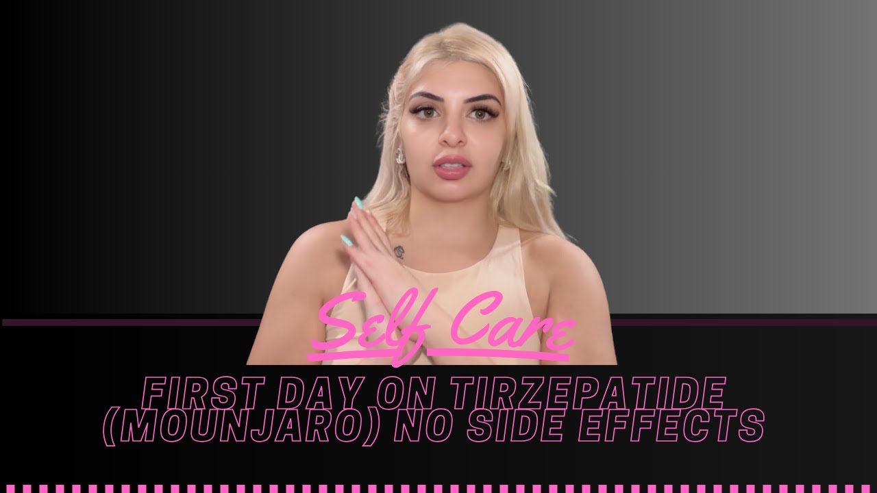 First Day On Tirzepatide (Mounjaro) No Side Effects