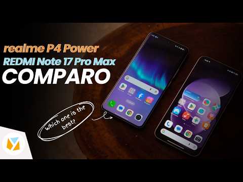 realme P4 Power vs. REDMI Note 17 Pro Max | Better BATTERY PHONE?!