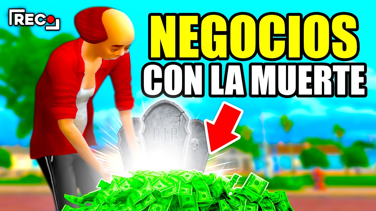 💀LA MUERTE ES UN NEGOCIO 💀 en LOS SIMS 4