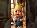 Cute Banana 🍌 🍌 Baby🍼🐥 #trending #cartoon #3danimation #viralshort #funny #animatry #cute #trend
