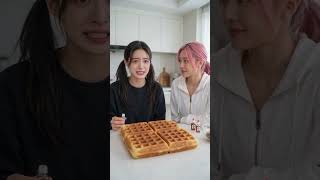 Her Waffle Was HUGE… Look at the Syrup 😂🧇#ai #shorts