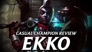 Ekko has two entirely different origin stories... AND THEY'RE BOTH AMAZING || Casual Champion Review
