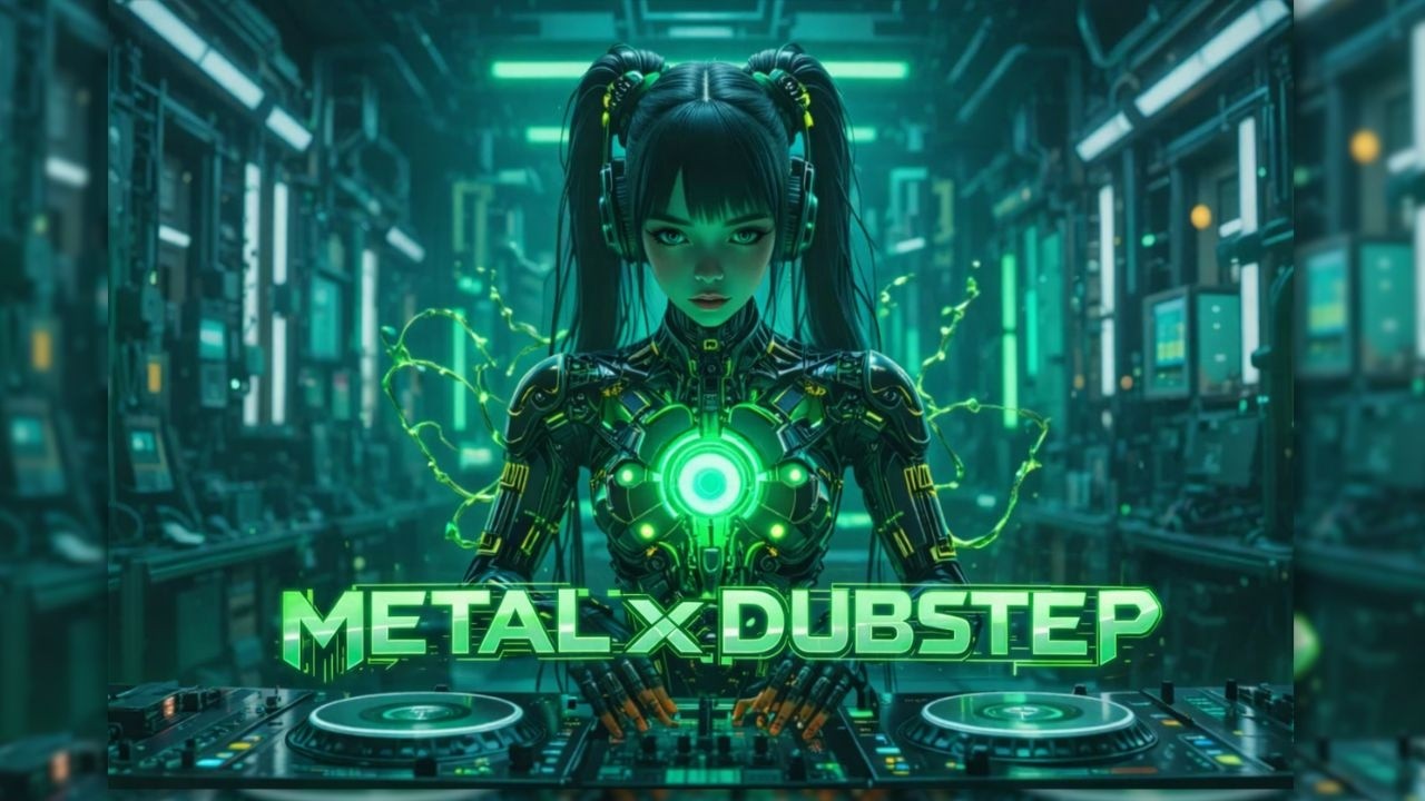 Cyberpunk Metalcore x Melodic Dubstep – Epic DJ Metal Mix for Gaming, Work \u0026 Focus
