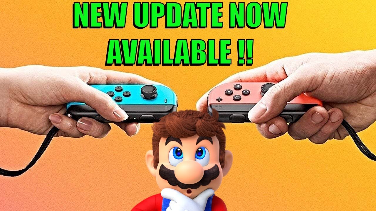 Nintendo Has Released A Brand New Joy-Con Update As A Part Of Firmware Update 13.0.0