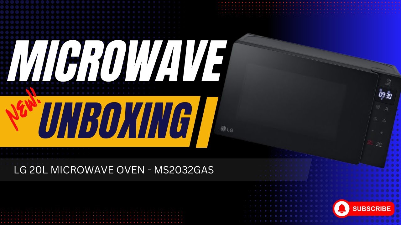 LG NeoChef 20L Microwave Oven (MS2032GAS) Unboxing & Features