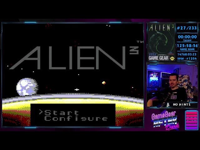 Game Gear After Dark - #27 - Alien 3 - Game Gear - Part 1 - YouTube