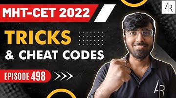 MHT-CET 2022: Most Intellectual Tricks🔥| Tricks & Cheat Codes #498 [Exclusive Course In Description]