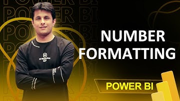 4.9 How to Change Number Formatting in Power BI | Power BI Tutorials for Beginner | By Pavan Lalwani
