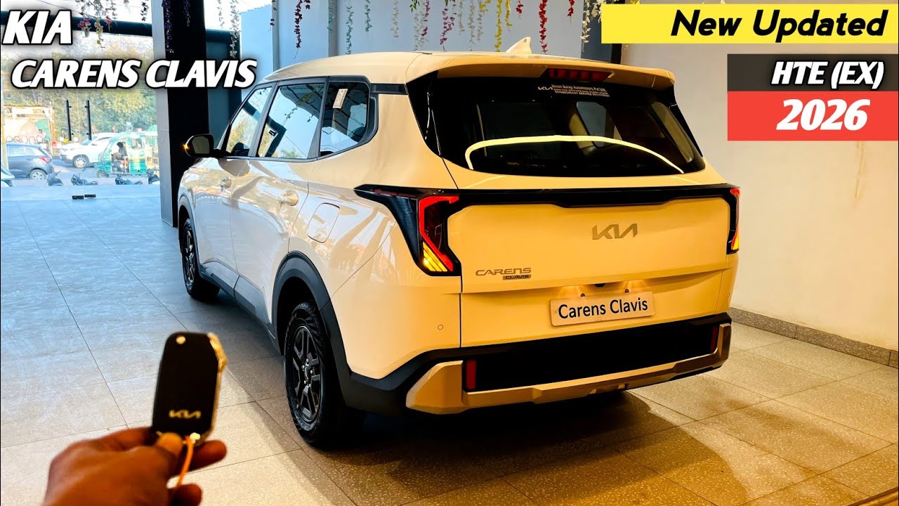 Новый Обновленный Kia Carens Clavis HTE (EX) 2026 ❣️| Бывший обзор Kia Carens CLAVIS HTE 😍|
