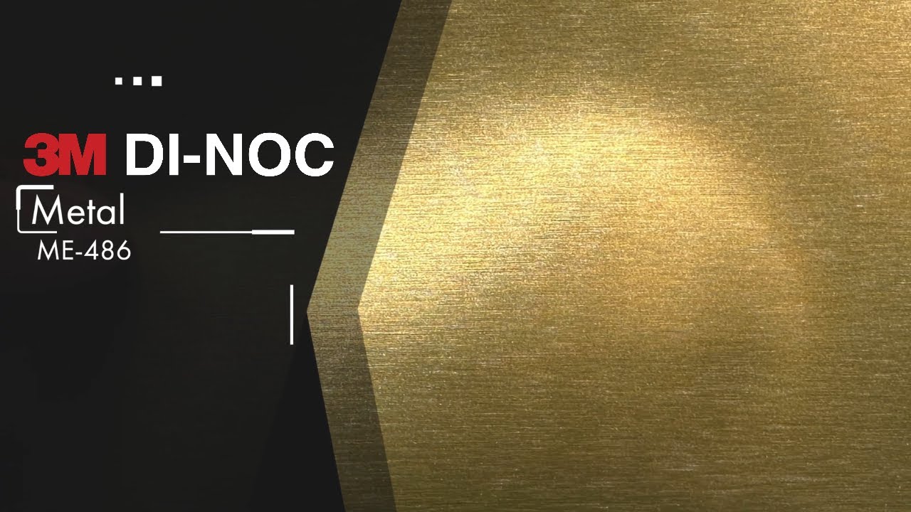 3M DI-NOC Metallic Hairline ME-486 Architectural Film