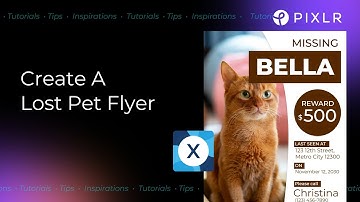 This FREE Tool Helped Me Make a Lost Pet Poster in 5 Minutes! | Pixlr Tutorial