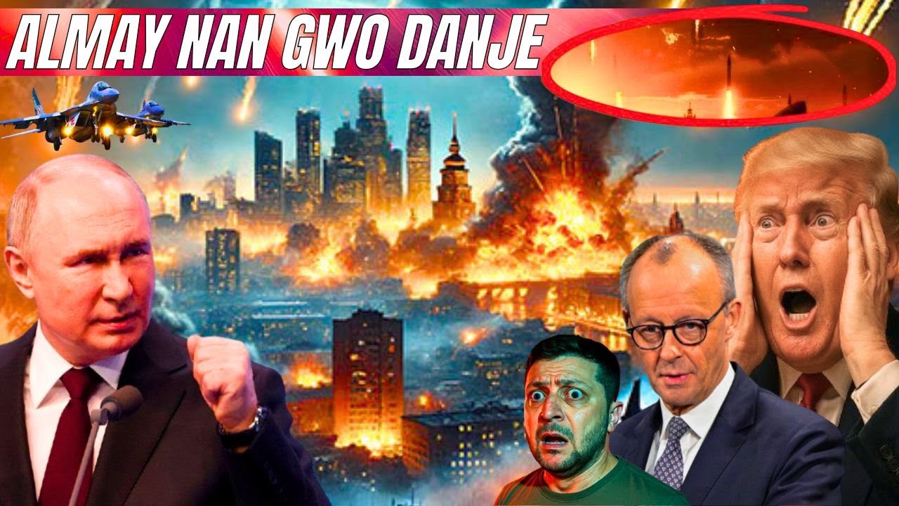 Almay an danje, Larisi kapab detwi peyi a🔥Ewòp an difikilte! Katastwòf nan Ikrèn,  Larisi san pitye😱