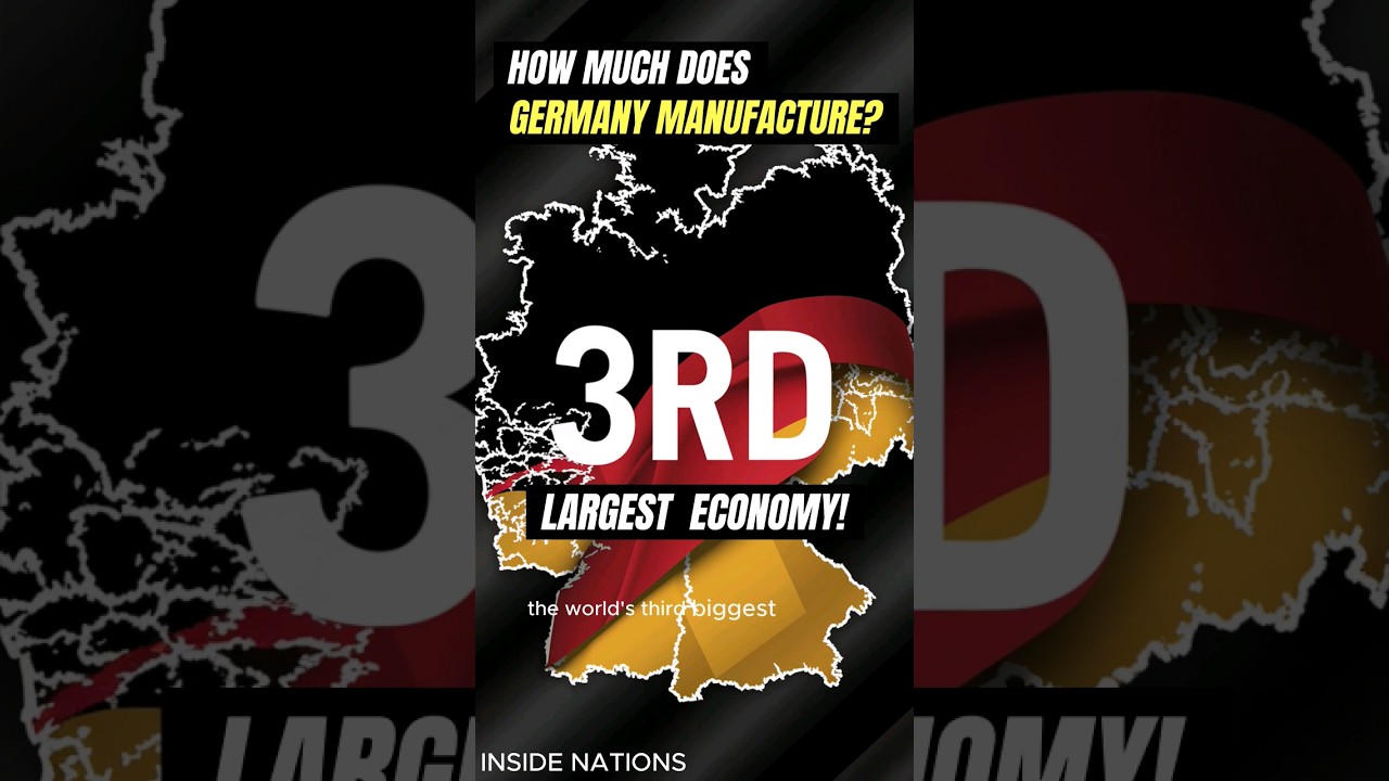 Germany Is A Manufacturing Powerhouse! 