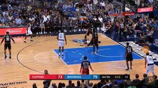 Dennis smith jr. Gets a tooth knocked out after getting bumped on patrick beverly!
