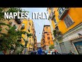 🇮🇹 Naples Italy Walking Tour [03] w/Captions - 4k 60fps Virtual Treadmill Workout - City Walks