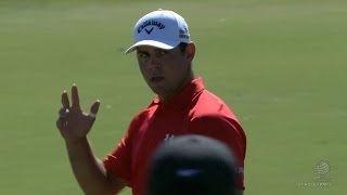 Gary Woodland makes 22-foot birdie putt at Cadillac