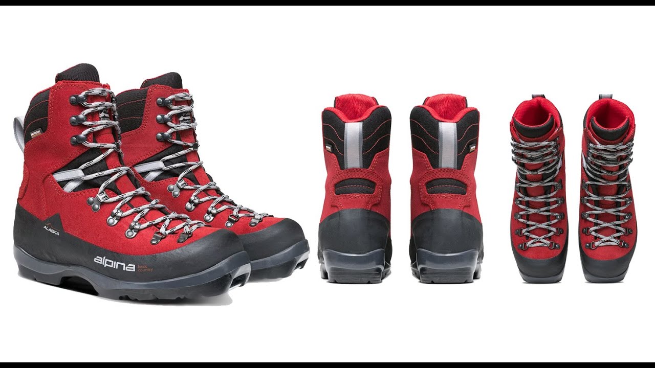 Alpina® ALASKA Leather Backcountry Cross Country Nordic Ski Boots