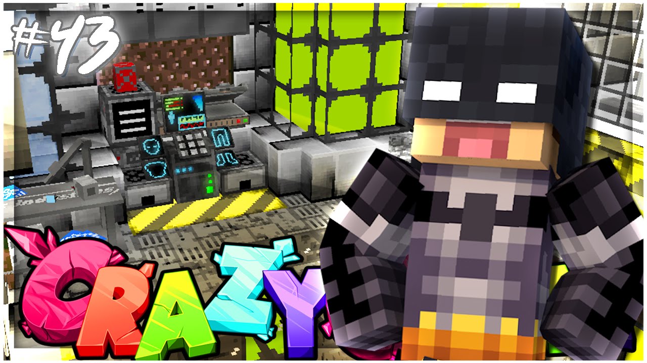 EXTREME SUPERHERO LAIR MAKEOVER! | EP 43 | Crazy Craft 3.0 (Minecraft Youtuber Server)