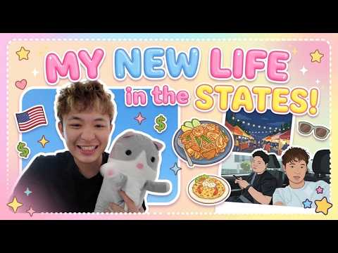 MY FIRST VLOG IN THE USA | VLOG ĐẦU TIÊN Ở MỸ 🇺🇸 | hyren.jamesph