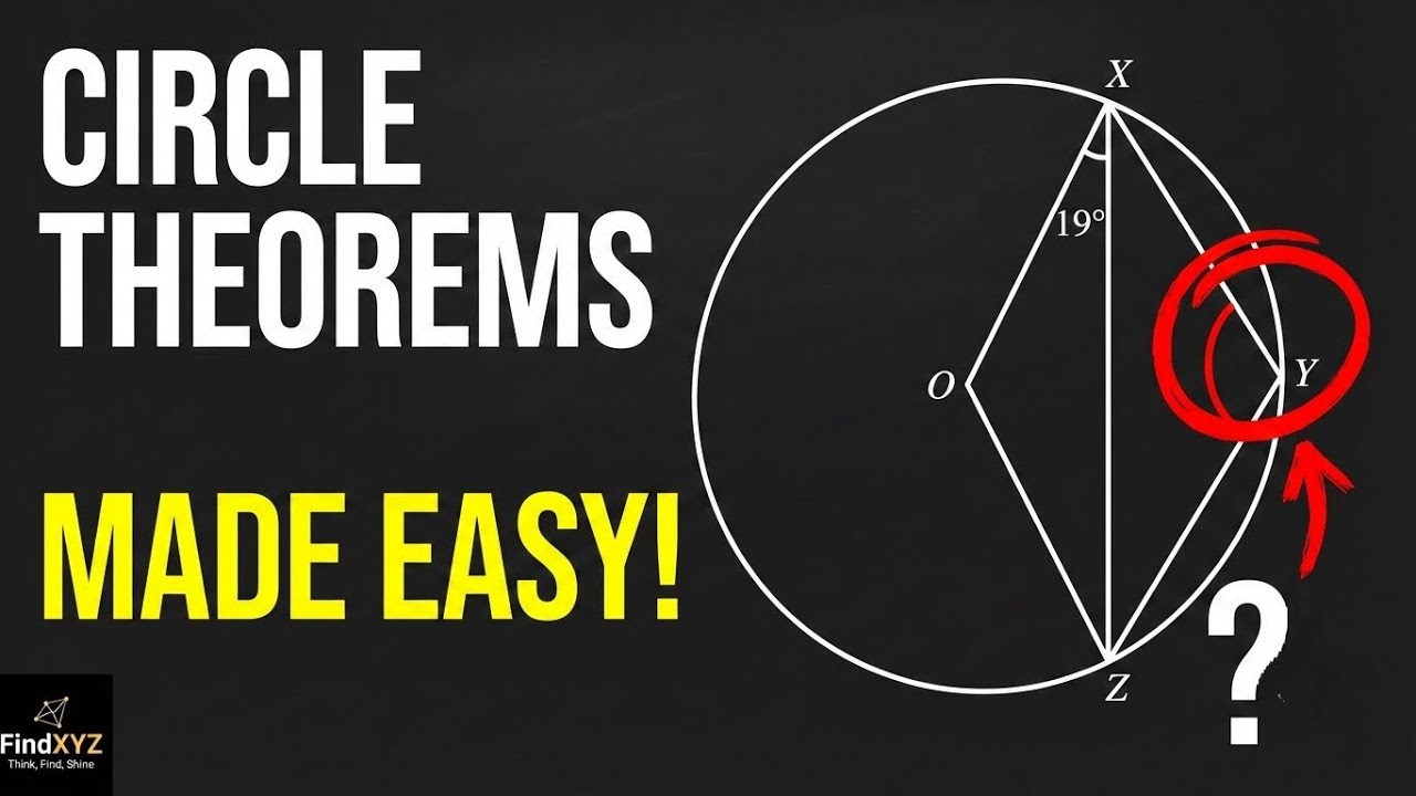 Crack Circle Theorems FAST! ⚡ WASSCE Past Question Solved 
