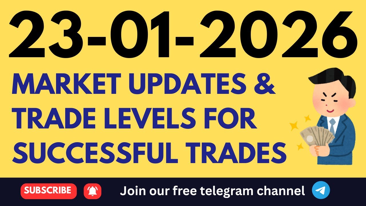 NIFTY PREDICTION FOR TOMORROW & BANKNIFTY ANALYSIS FOR 23rd JAN 2026 MARKET ANALYSIS FOR TOMORROW